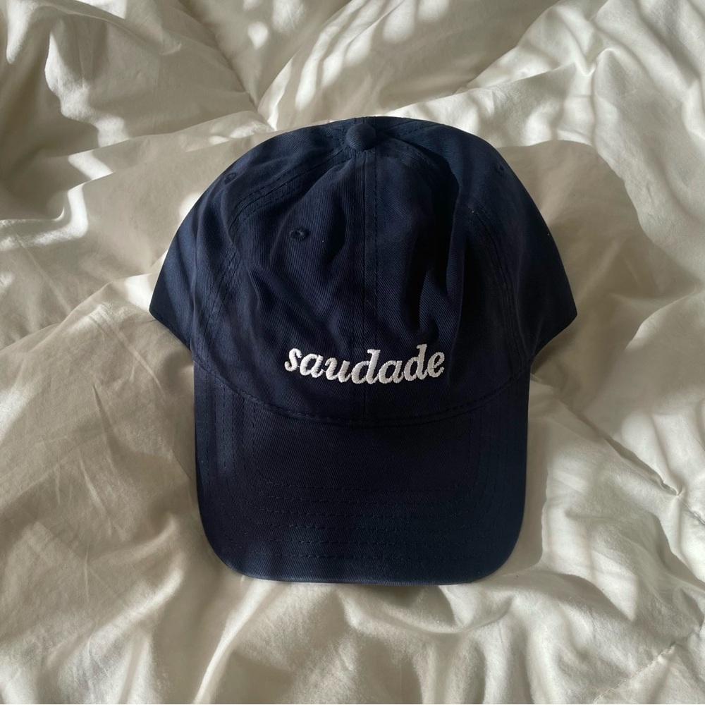 NWT Embroidered Navy Cap